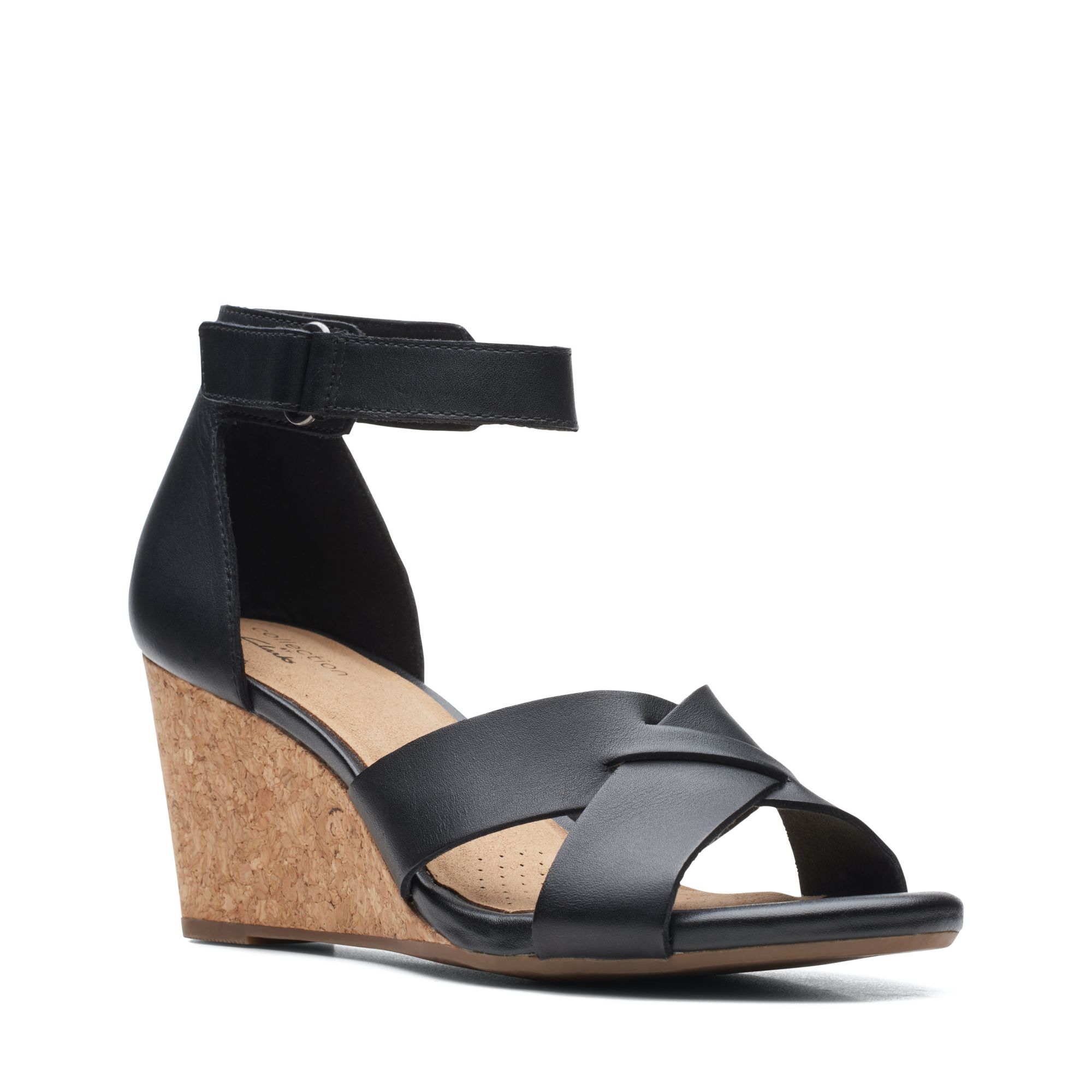 Women Sandals Margee Gracie Black Leather