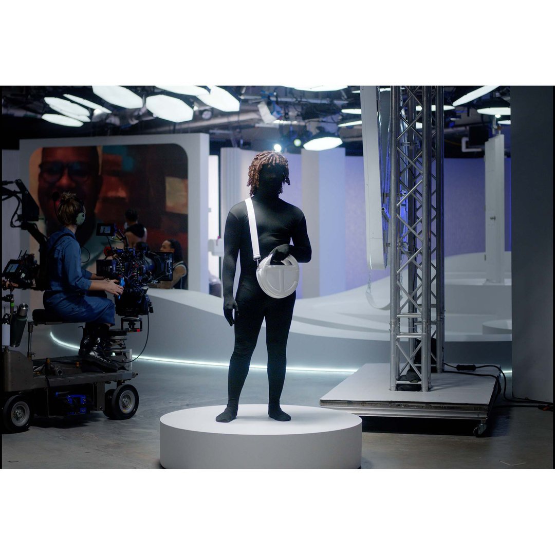 Round Telfar Circle Bag - White