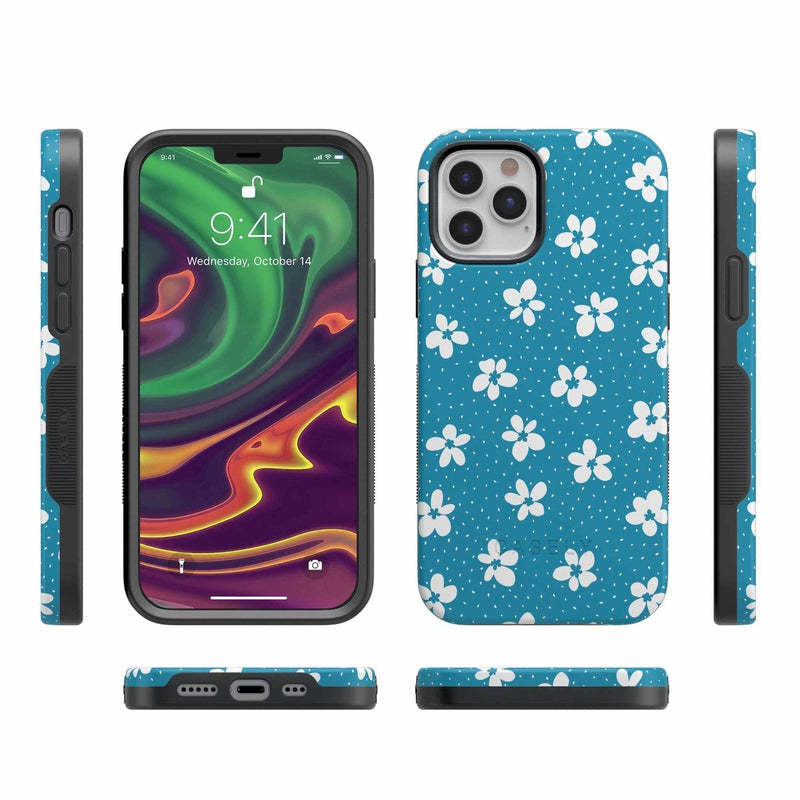 Flower My World | Ocean Blue Flower Case