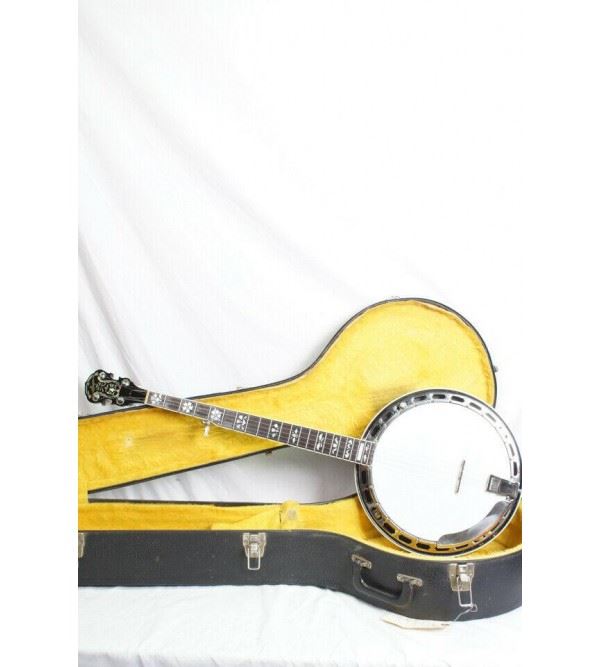 1970��s Saga Bella Voce 5 string Banjo MADE IN JAPAN �C Includes Original Hardshel