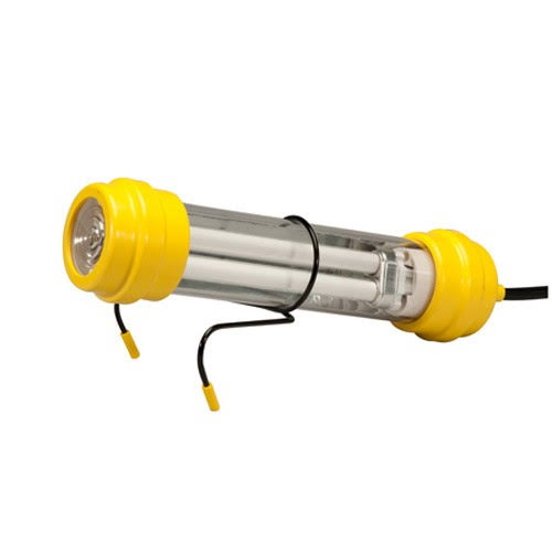 Del City 75562 Portable Fluorescent Work Light - 13 Watts, 18/2 Gauge, Extends 25 Feet