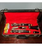 1920s-1940s V Kohlert Sons Graslitz Bohemia B flat Wood Clarinet w/ Case 210175