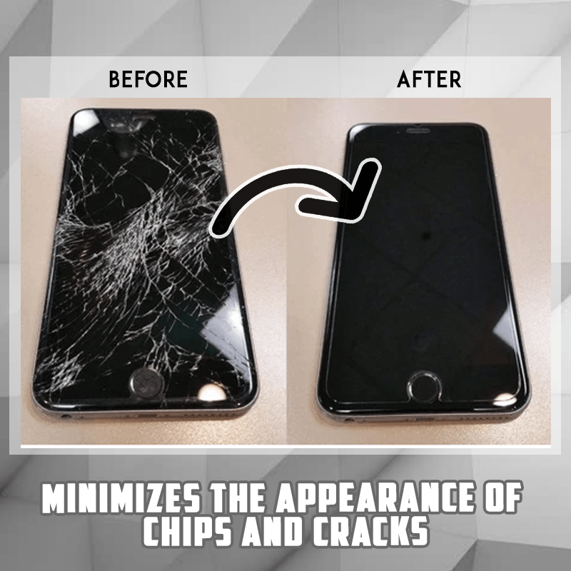 Glass Nano Repair Solution get blade  five sheets of cured film free