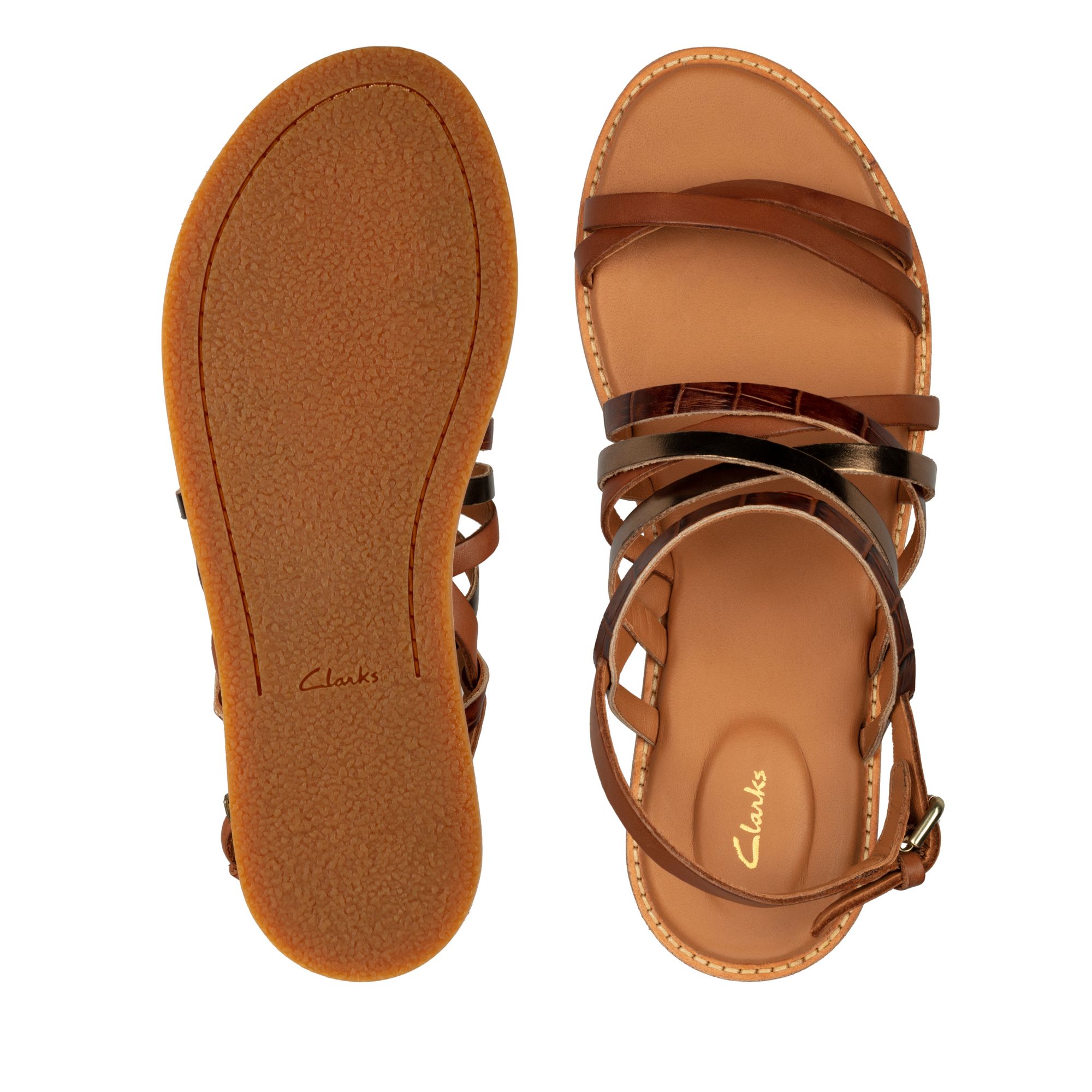 Women Sandals Karsea Ankle Tan Leather