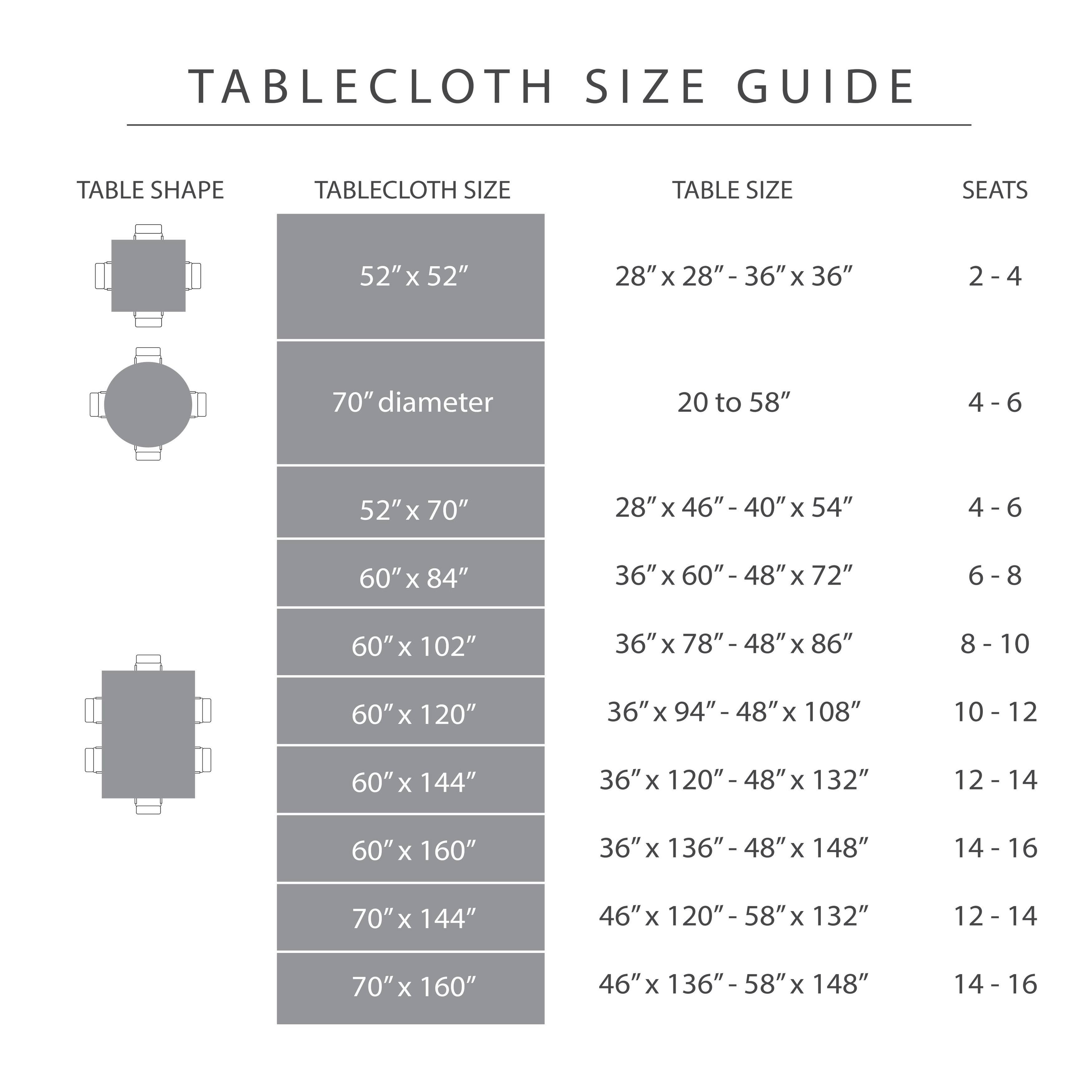 Town Country Living McKenna Tablecloth, 60x22x 144x22 - Dijon