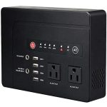 200Watt Portable Power Bank with AC Outlet for Camping 42000mAh Power Supply