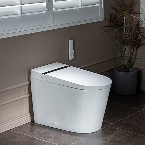 Elongated One Piece Modern Design, Automatic Flushing, Heated Sea