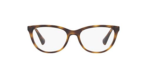 Ralph Lauren 拉夫·劳伦 RA7111 猫眼*眼镜框架,闪亮黑哈瓦那/演示镜头,51 毫米