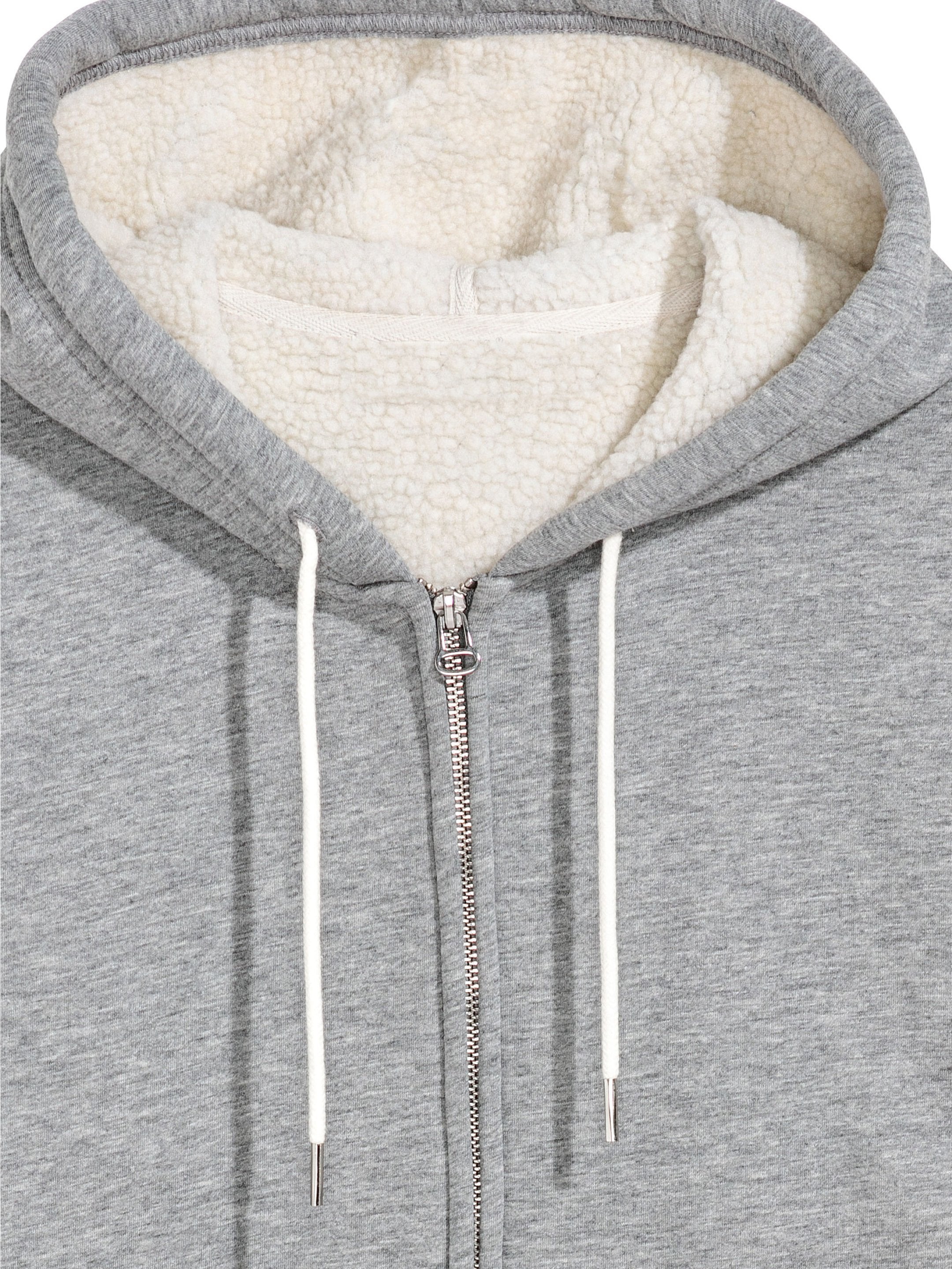 Gray Cotton-Blend Outerwear