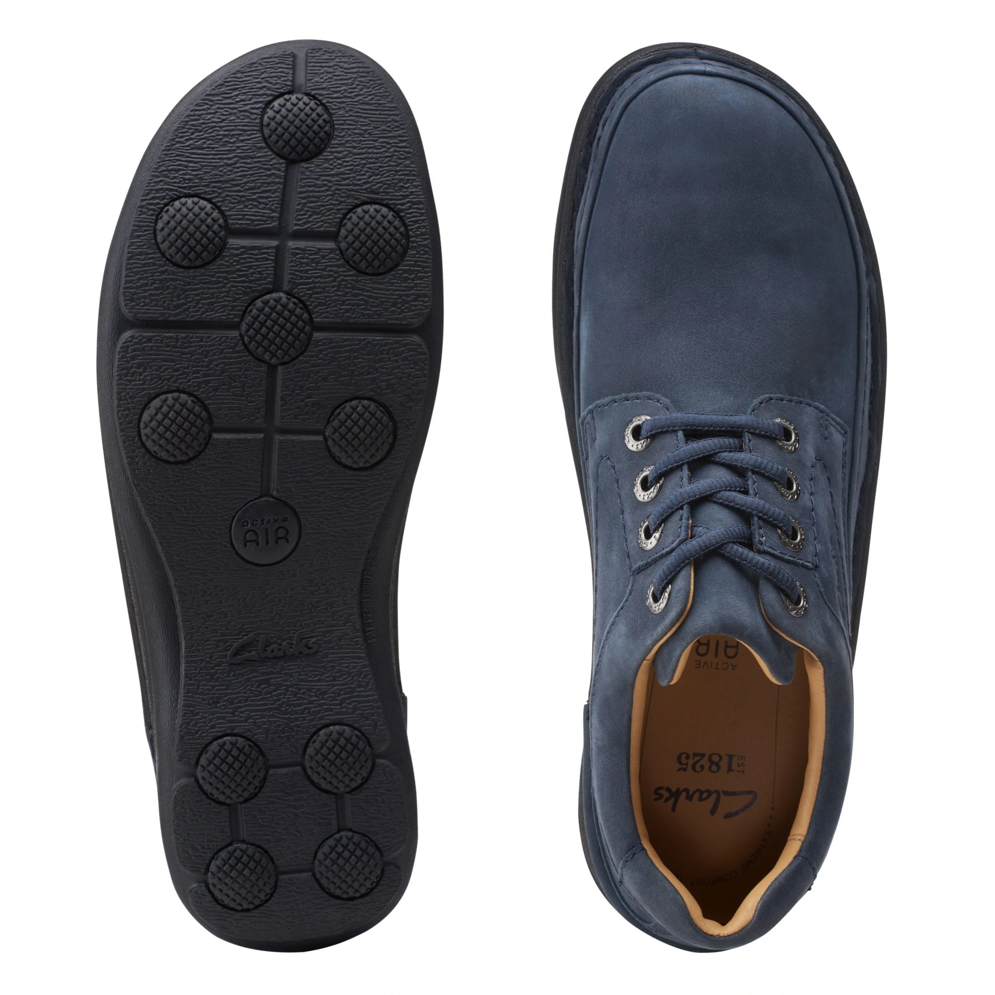 Men nature-three-navy-nubuck