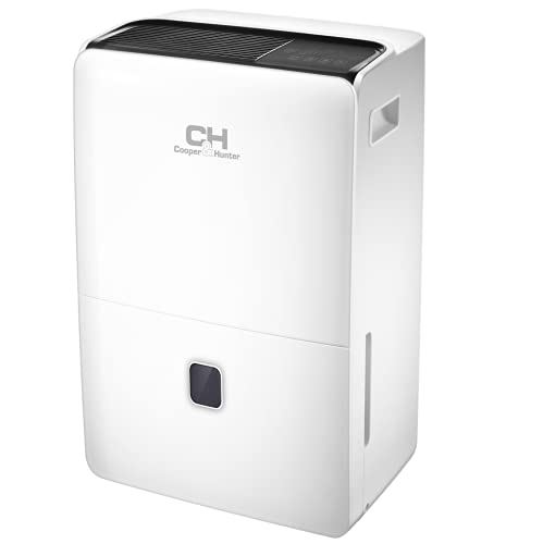 Dehumidifier for Large Room or Basements with 10L Water Tank and Drain Hose