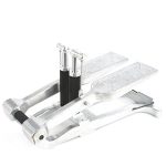 Xiser Commercial Mini Stairmaster, Polished Alloy Home Gym Workout Machine- Silver