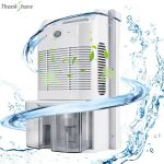 Dehumidifier Air Dryer Moisture Absorber Electric Cool Dryer 1.8 L Water Tank For Home