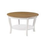 Convenience Concepts American Heritage Round Coffee Table