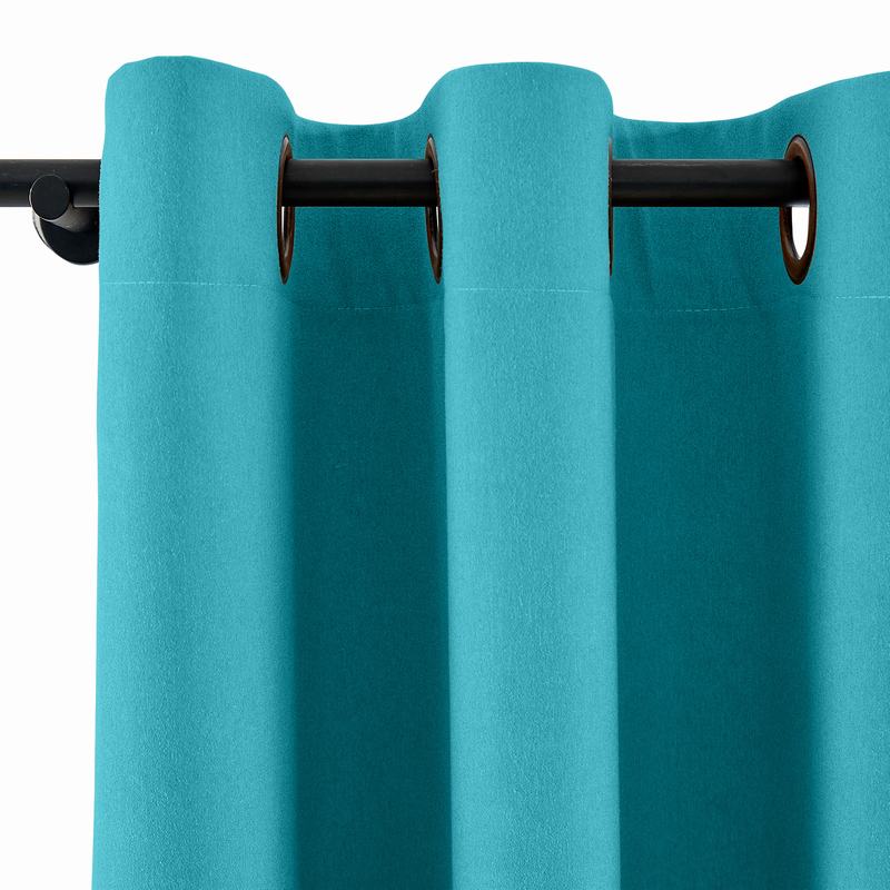 Yeffa Grommet Curtain Room Darkening Panel Blackout Lined