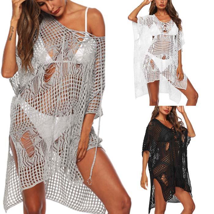 Accesoriu Sexy Loose pentru Plaja, Neregulat, cu Gauri