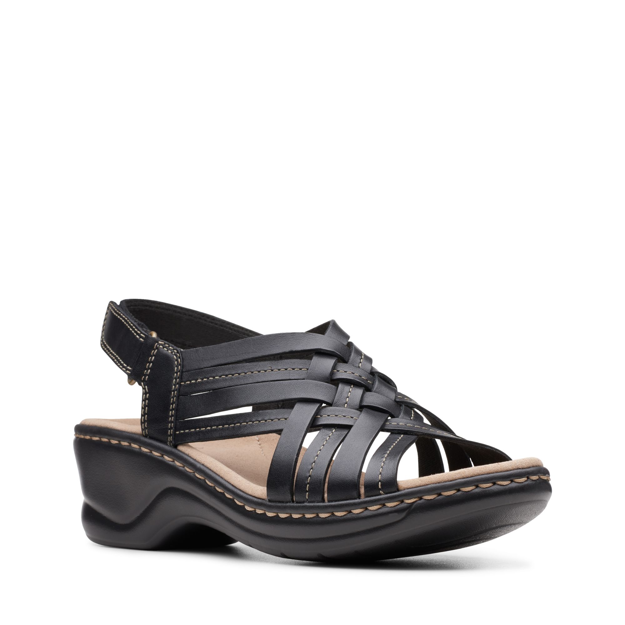 Women Sandals Lexi Carmen Black Leather