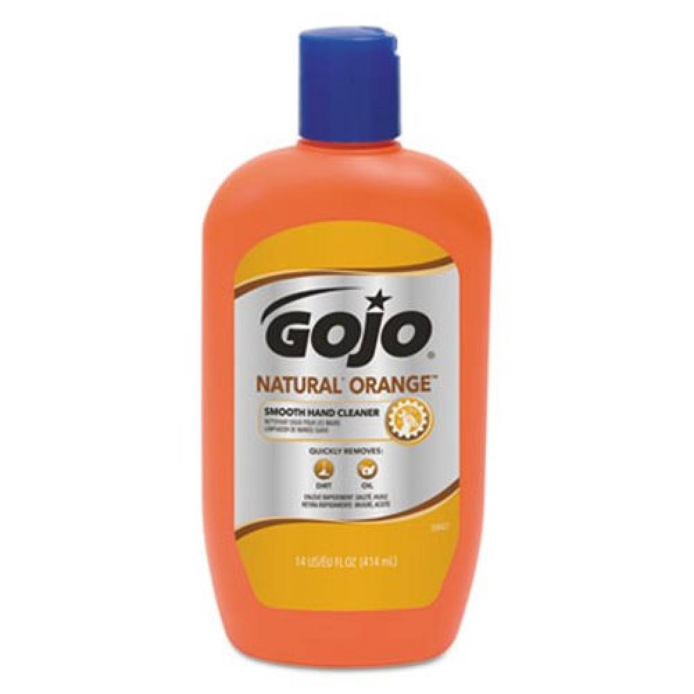 Natural Orange Smooth Lotion Hand Cleaner 14 oz., 12/Carton by Gojo - GOJ94712
