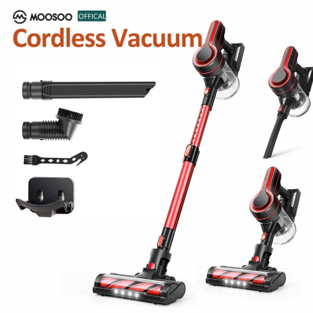 H250 Cordless Stick Vacuum Cleaner 4in1 Stick Vacuum for Home Hard Floor Carpet Pet