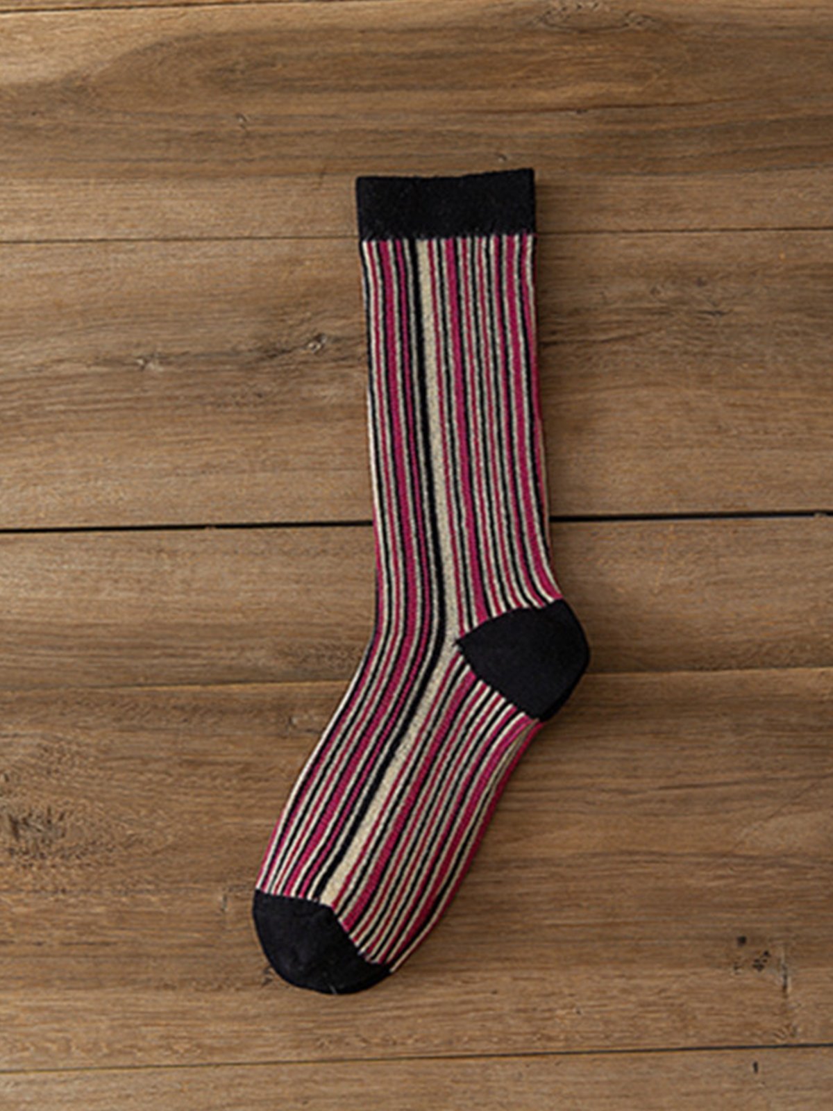 Fashion Cotton Striped Socks