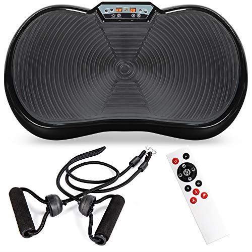 Best Choice Products Vibration Plate Exercise Machine Full Body Fitness Platform for Weight Loss & Toning- Black