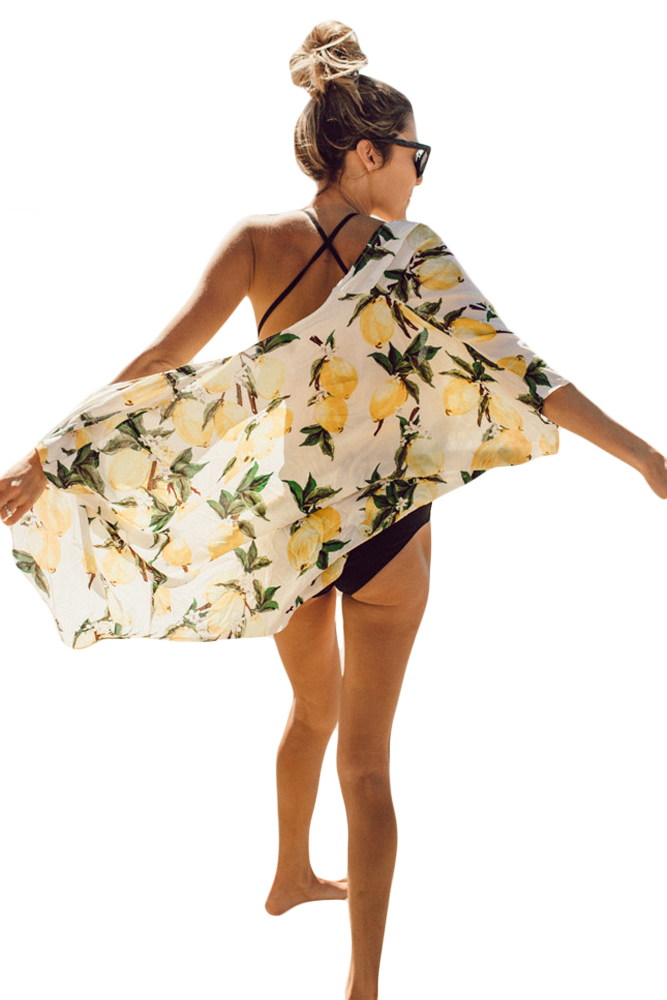 Lemon Swim Cover up