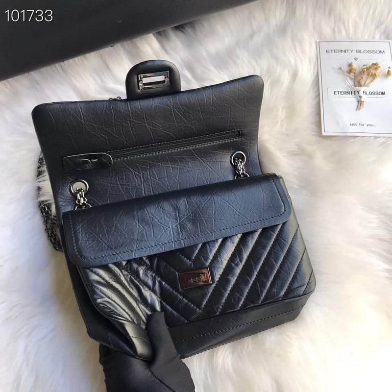 high quality handbag 119024 genuine leather flap bag 1112