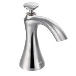 Kitchen Soap Dispenser with Above the Sink Refillable Bottle