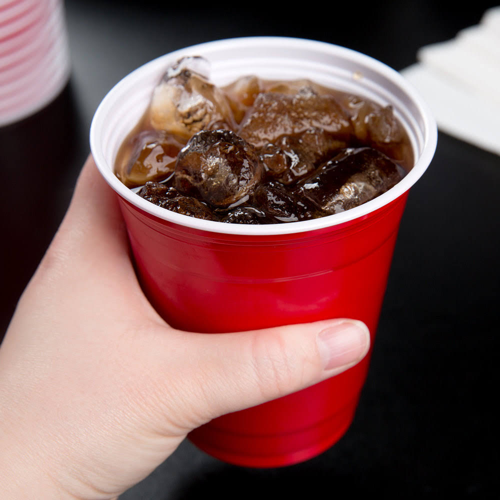 Dart Solo P12SR 12 oz. Red Plastic Cup - 1000/Case