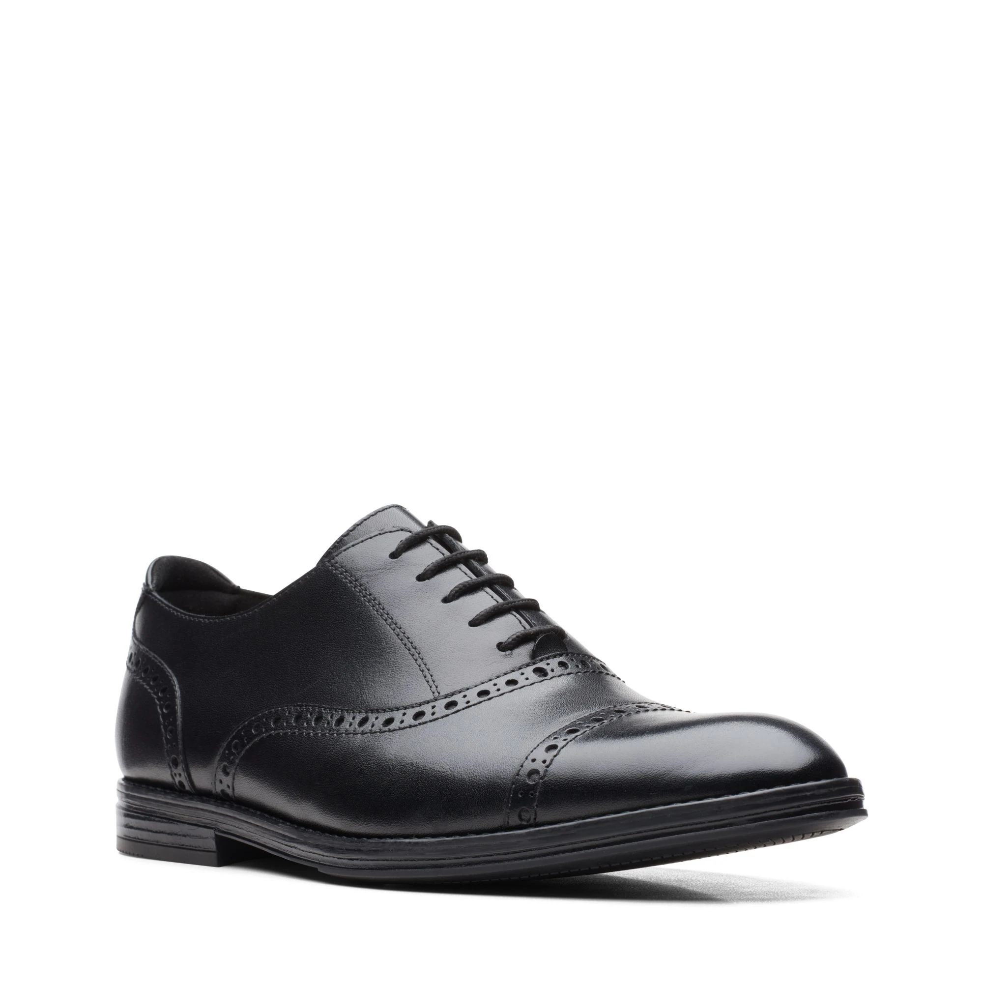Men  citi-stride-wing-black-leather