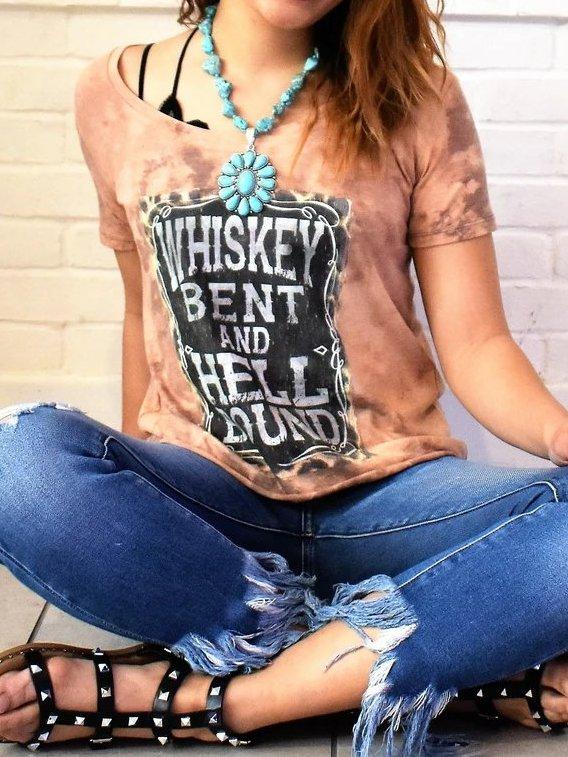 Vintage Cotton-Blend Printed Shirts & Tops