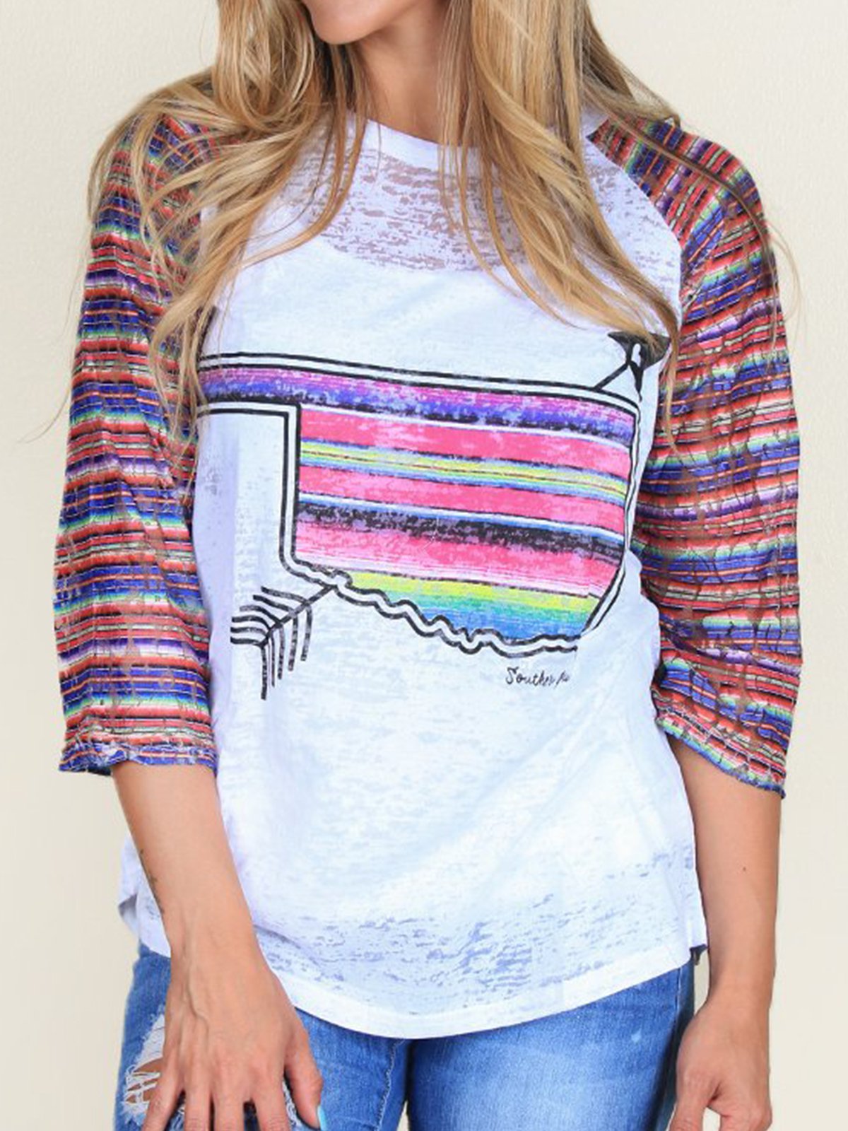 Crew Neck Shirts & Tops