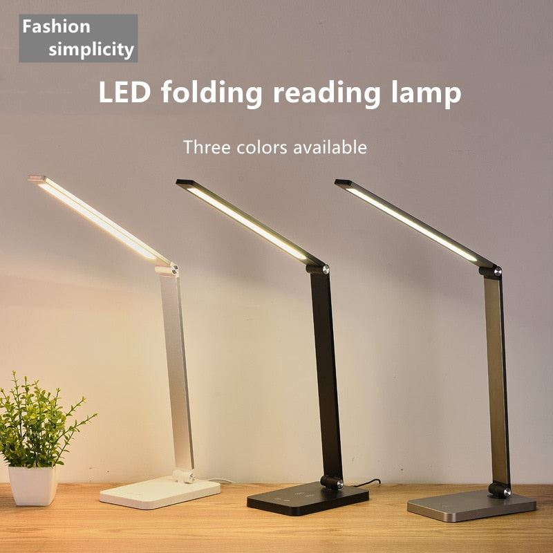 USB Wireless Charging Reading Desk Lamp For Bedroom & Bedside