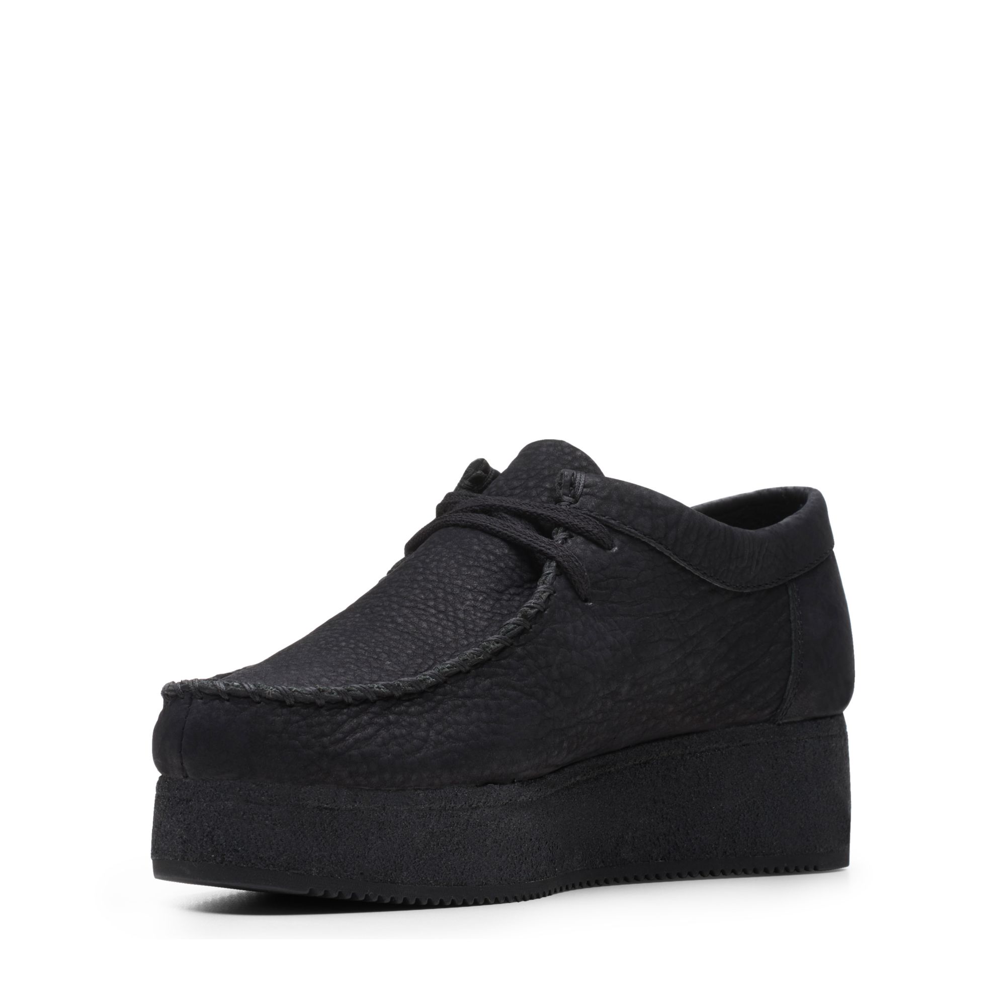 Women Wallacraft Lo Black Nubuck