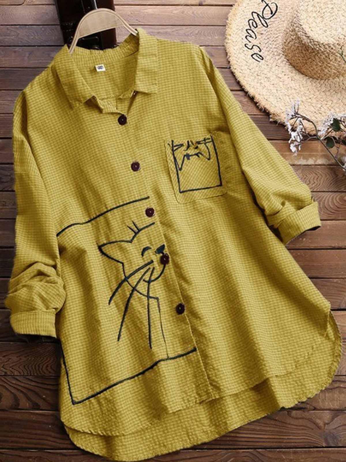 Women Casual Loose Tops Tunic Blouse Shirt