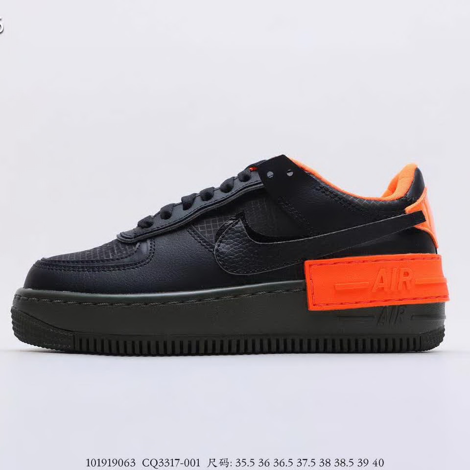 官网同步20秋季最新热销款-耐克/Nike Air Force 1 Shadow，马卡龙空军一号轻量增高低帮百搭板鞋，为经典设计注入玩味元素， 分层结构，加大中底及双重品牌标志，充份彰显Shadow运动鞋