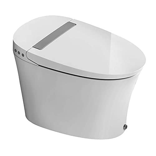 Modern One Piece Toilet �?Elongated, Touchless and Tankless Toilet...