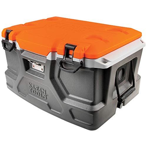 Klein Tools 55650 Lunch Box / Cooler, 48 Qt Insulated Cooler, Holds 72 Cans
