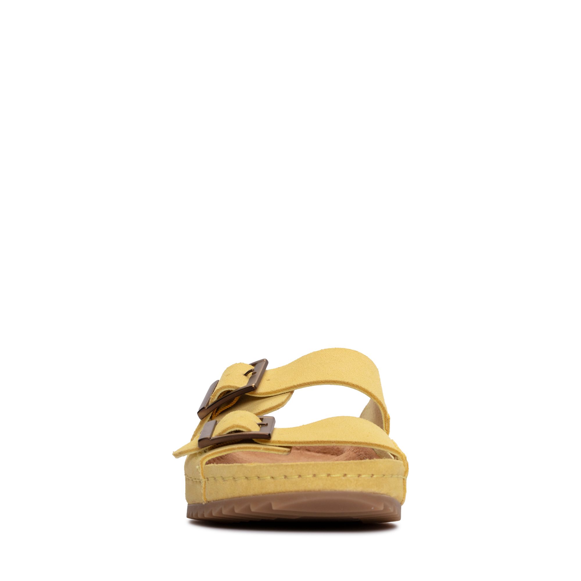 Women Sandals Brookleigh Sun Yellow Suede