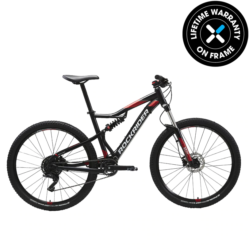 Rockrider ST530S, Full Suspension Mountain Bike, 27.5