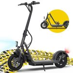 12Inches Off Road Powerful Fast Folding Kick Scooter, 49.7 Miles Long
