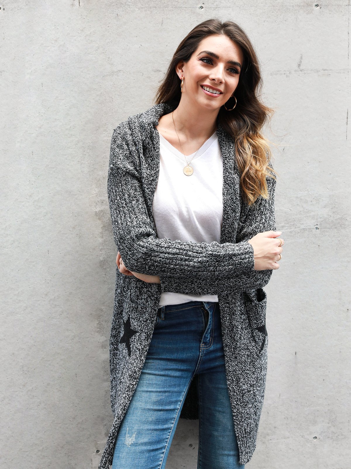 Shawl Collar Holiday Outerwear