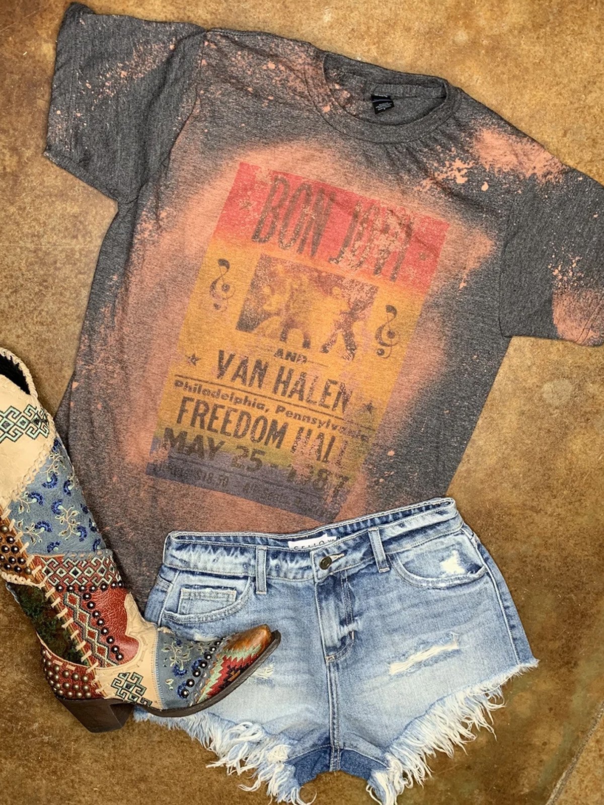 Cotton-Blend Vintage Shirts & Tops