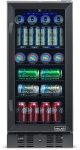 NewAir Beverage Refrigerator Built In Cooler with 96 Can Capacity Soda