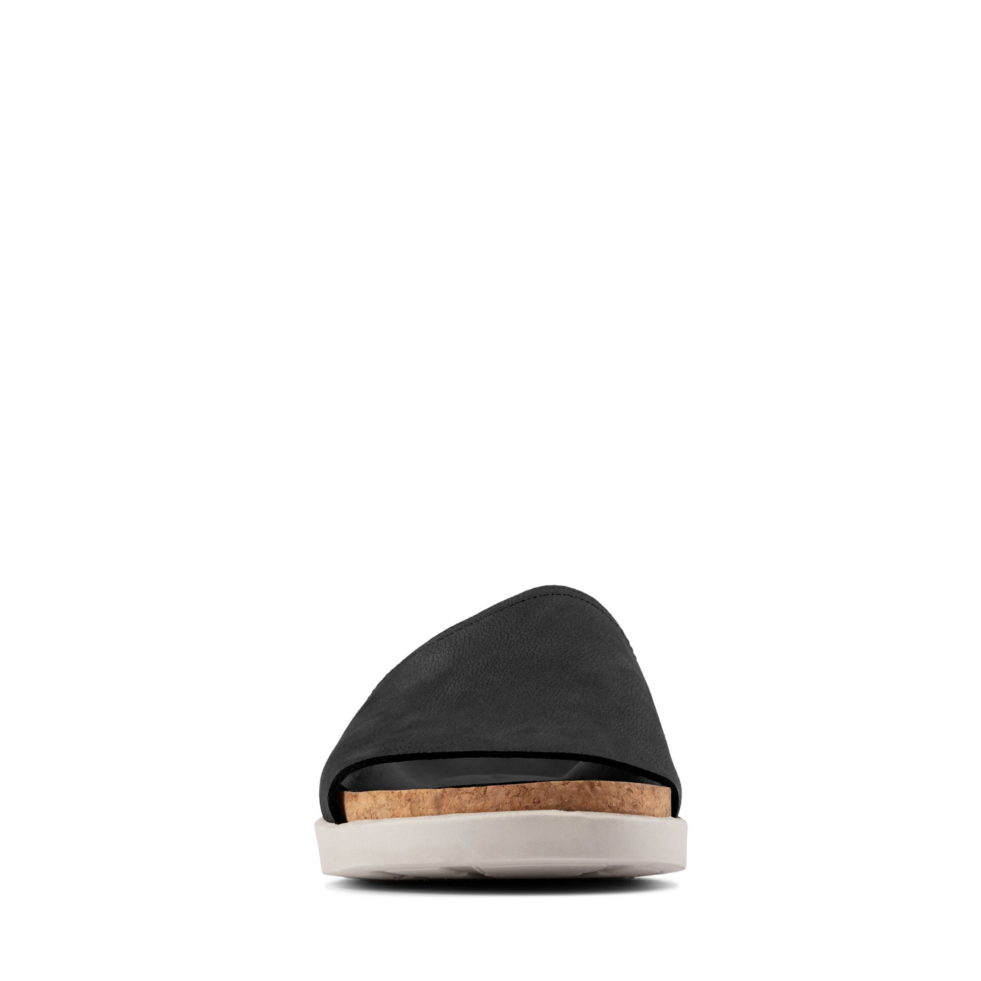 Men Sandals Sunder Slide Black Nubuck