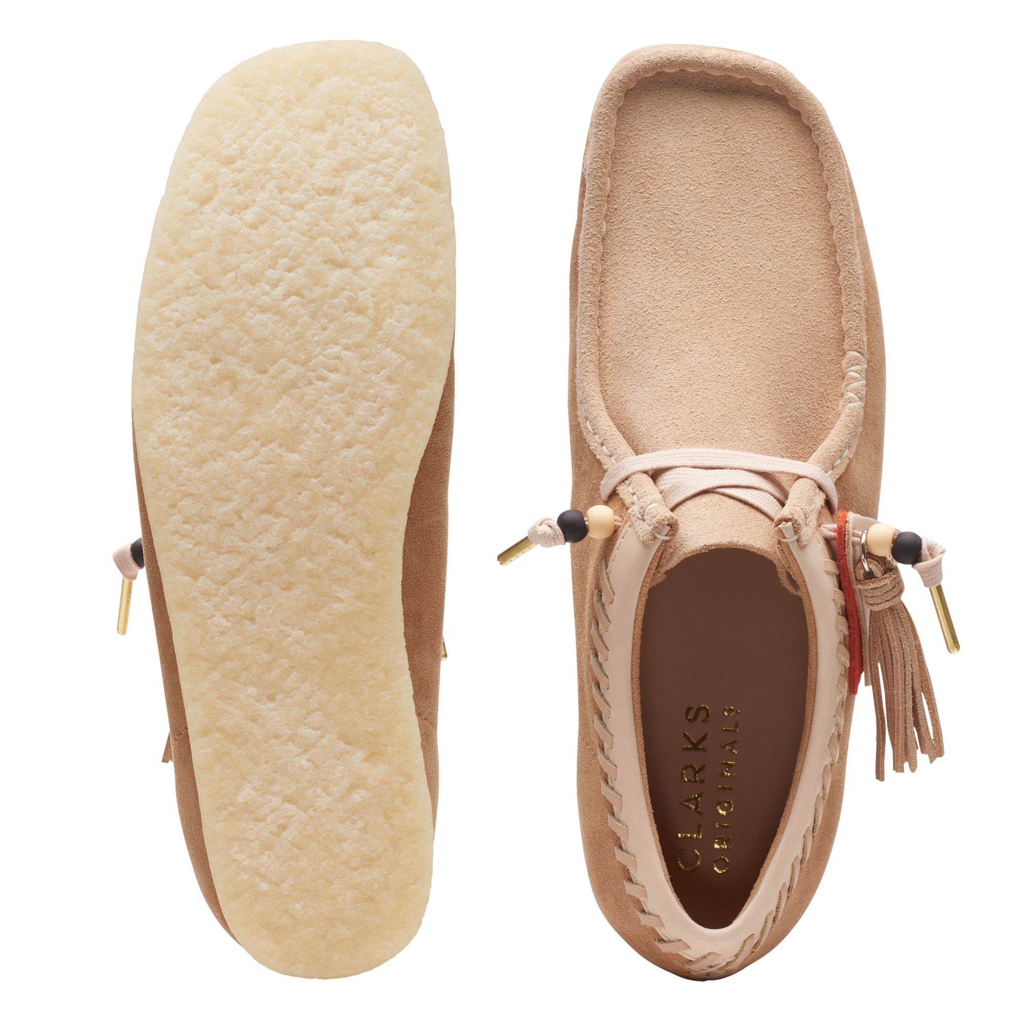 Men  Wallabee Natural/Tan