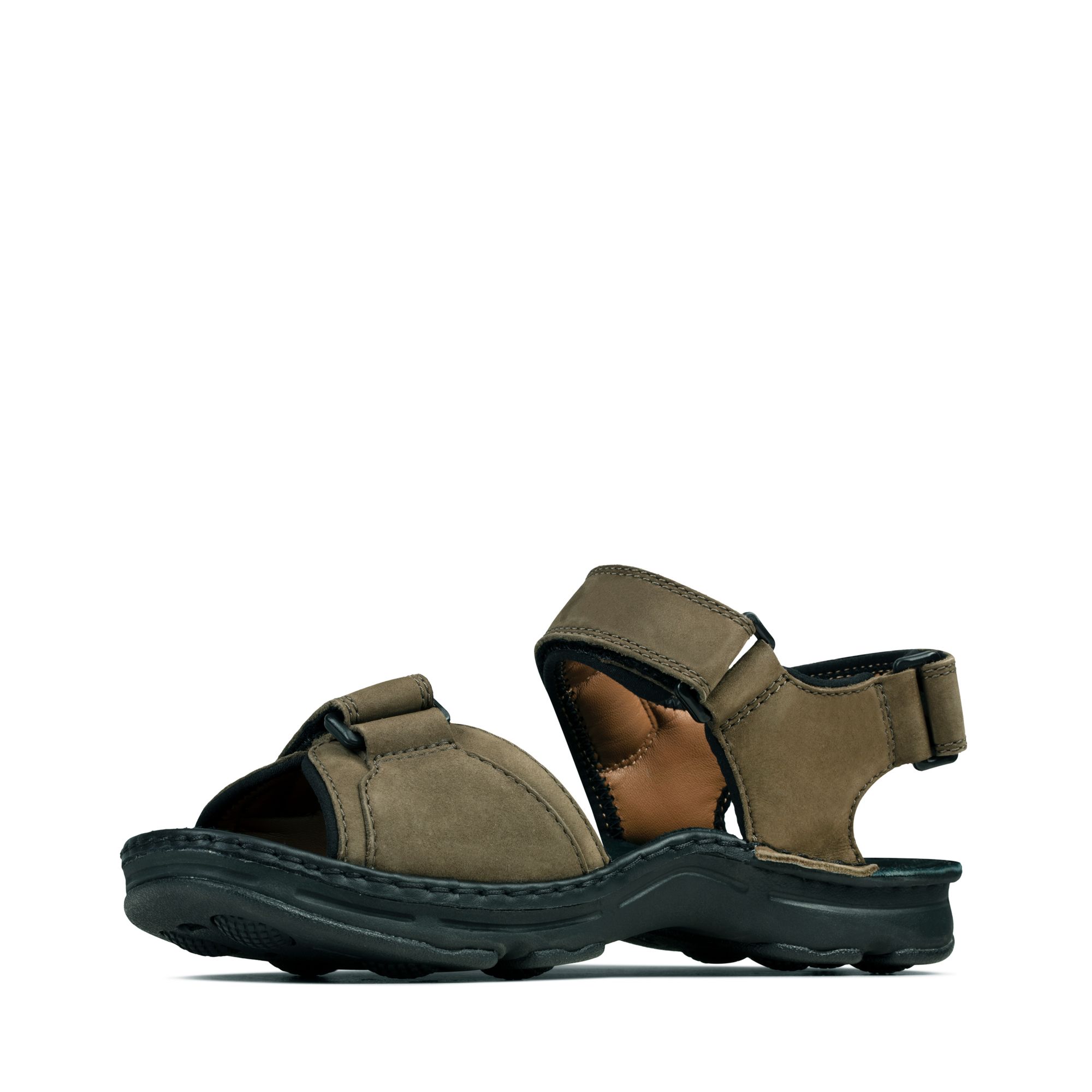 Men Sandals ATL Part Khaki Nubuck