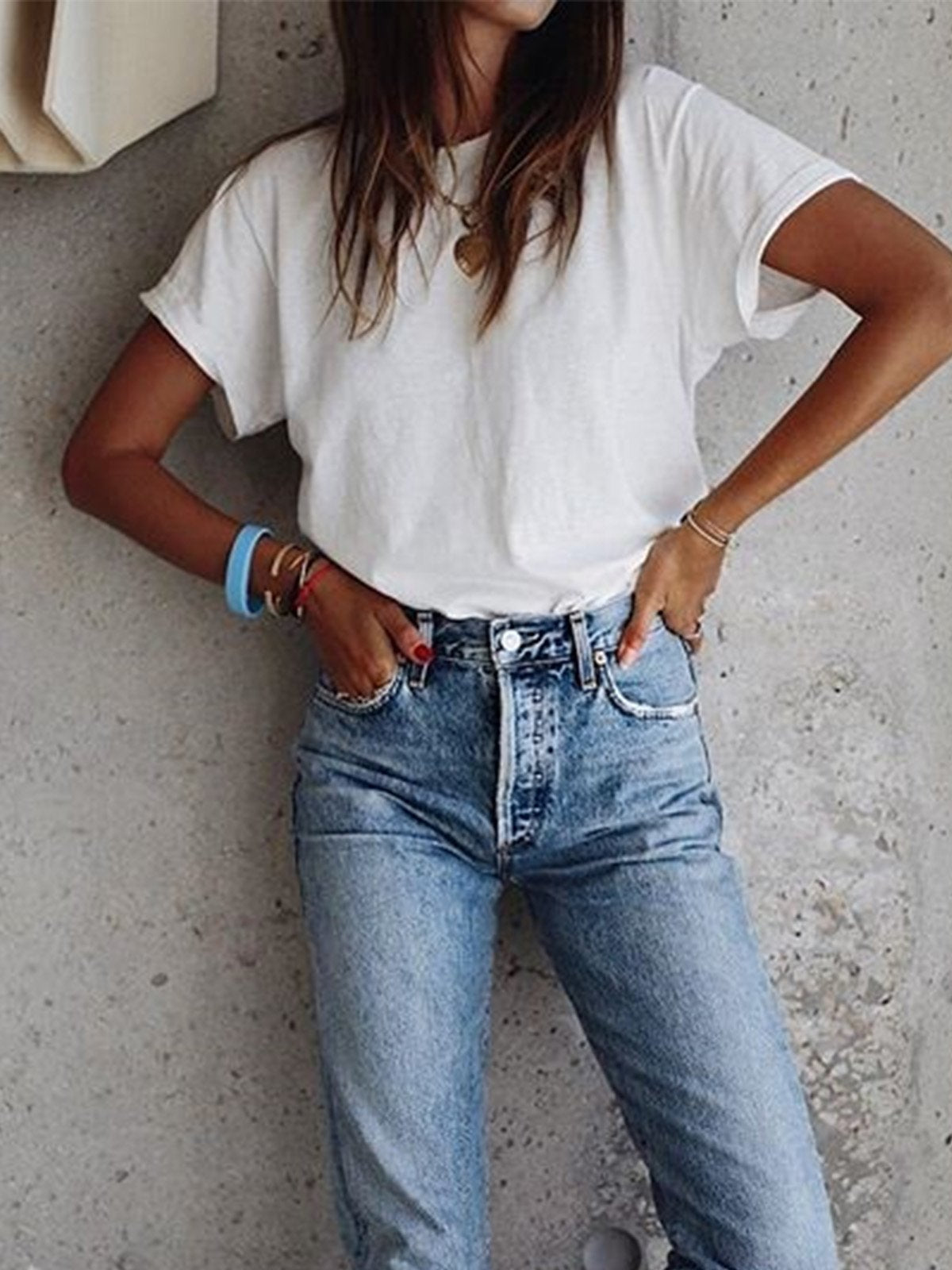 Women Casual Tops Tunic T Shirt