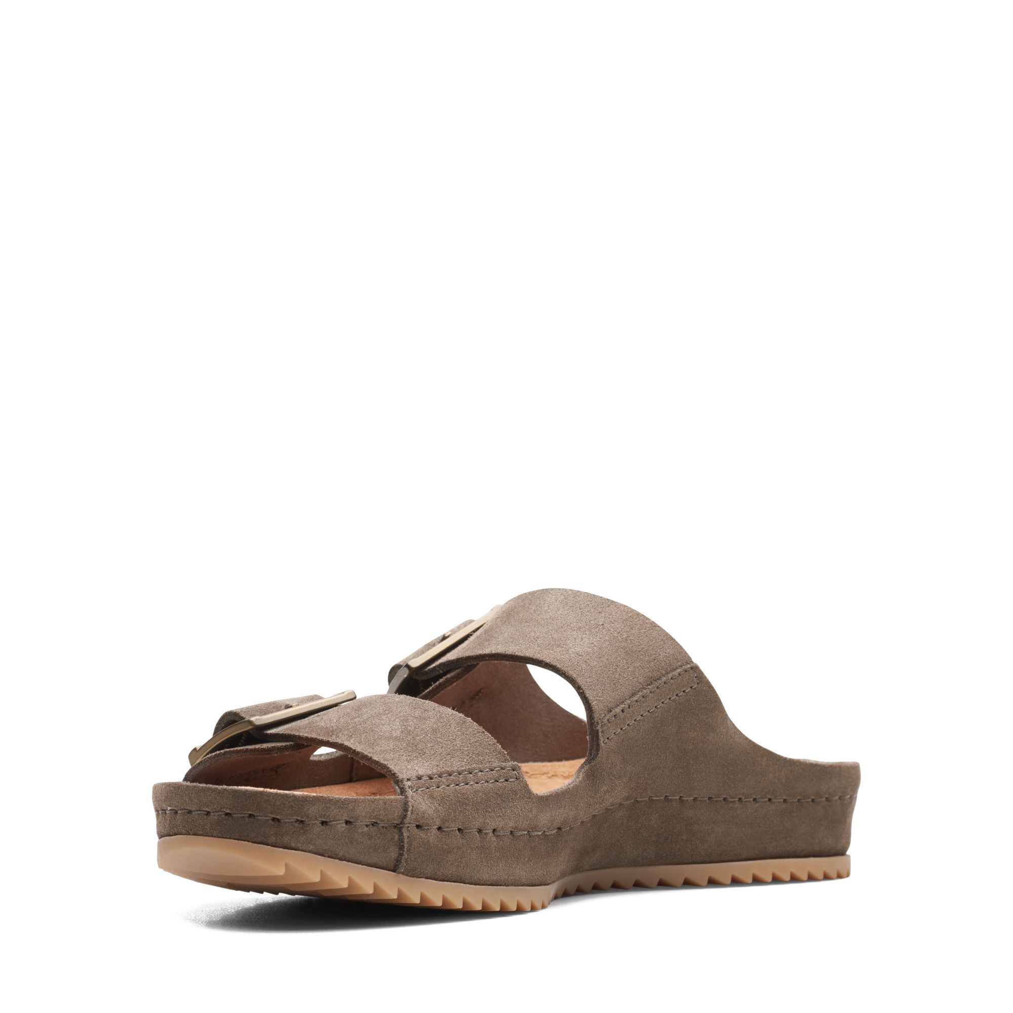 Women Sandals Brookleigh Sun Olive Suede