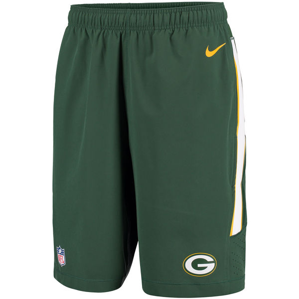 Green Bay Packers Nike Speed Vent Performance Shorts - Green